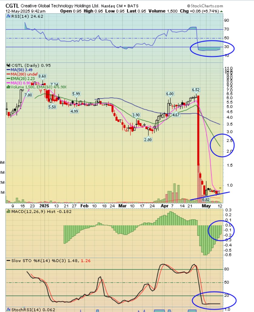 $CGTL china low float