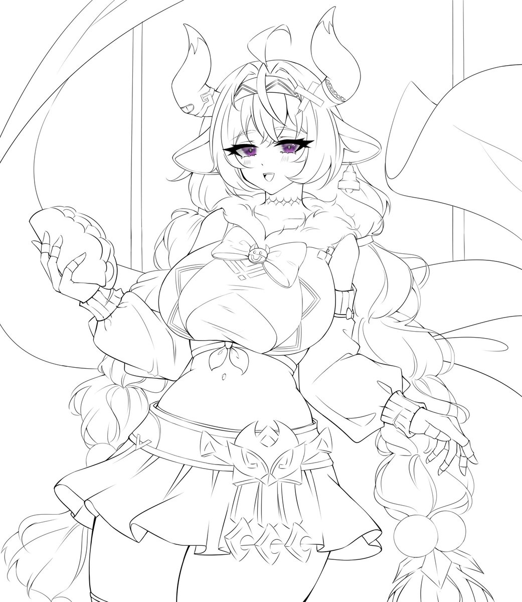 mettych9's tweet photo. I want to show you the process of my art with Varesa (*つ´･∀･)つ ❤️
Who do you want to see next? <:

#Varesafanart #Varesa #GenshinImpact #Clipstudiopaint #genshinimpactfanart https://t.co/ZuWdPVJUcu