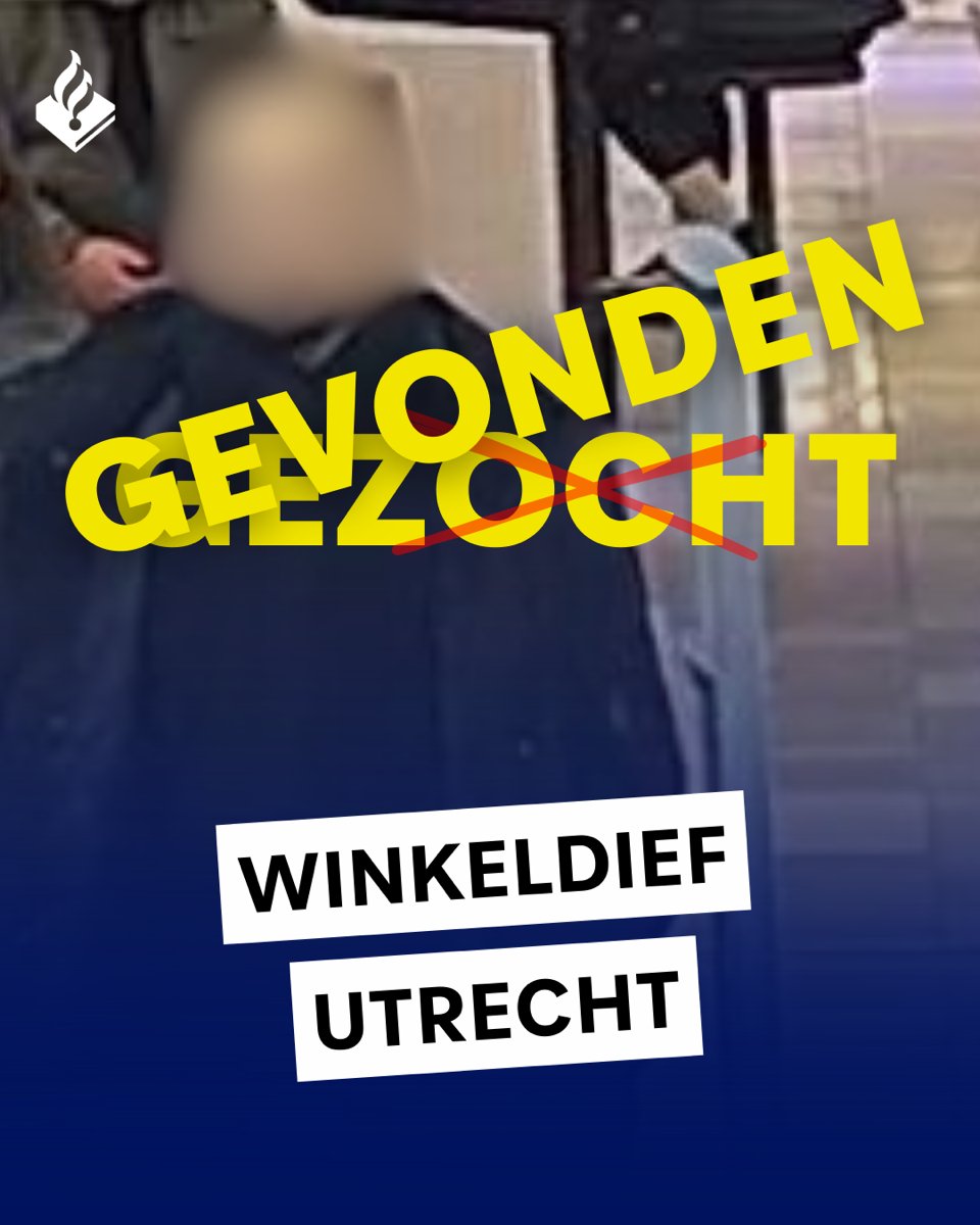 Verdachte van winkeldiefstal in Utrecht aangehouden