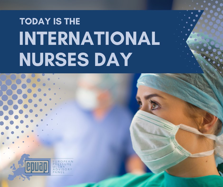 👩‍⚕️👨‍⚕️ Happy #InternationalNursesDay from EPUAP! We thank all nurses for their dedication, compassion &amp; critical role in pressure ulcer prevention and patient care. Your work makes a lasting impact—today and every day. 💙#NursesDay2025 #StopThePressure