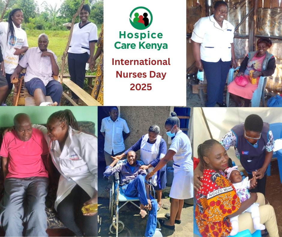 On #InternationalNursesDay we’re celebrating the dedication and compassion of Kenya’s palliative care nurses — true heroes who bring comfort and dignity to people facing life-limiting illness

#PalliativeCare #HealthcareHeroes