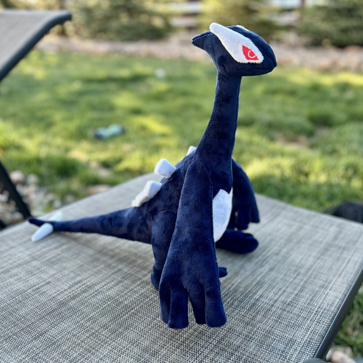 Finished up a Shadow Lugia plush this week! It even has posable wings ❤️
Pattern by FelisPlush!
