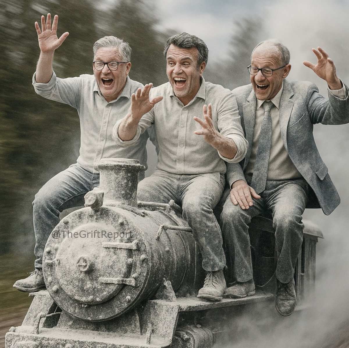 Usmanalisayyed's tweet image. The coke train..

#Drugaddicts