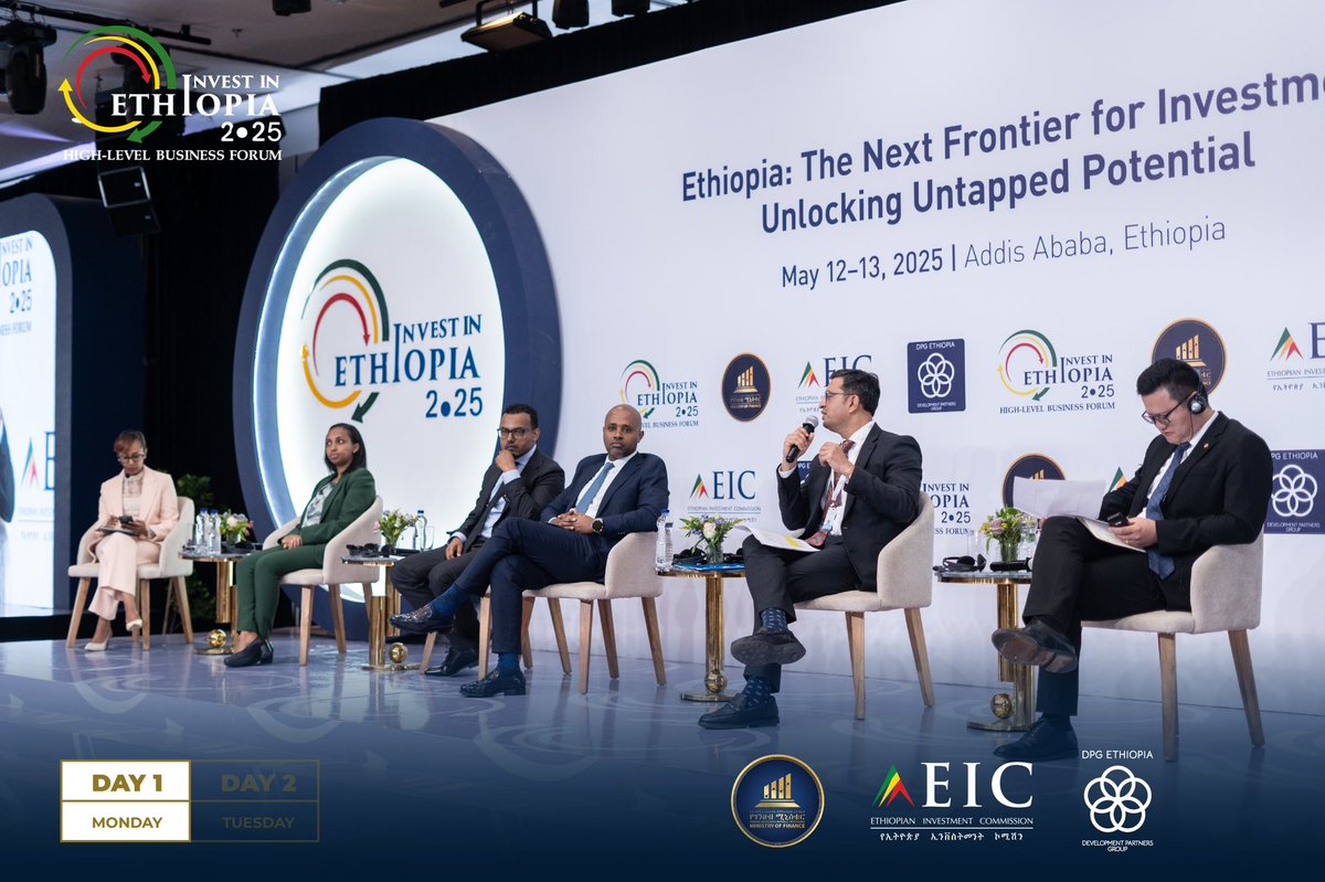 Kicking Off with Purpose!
This morning’s panel discussion, “The Next Frontier for Investment – Unlocking Untapped Potential,” set the tone for a powerful start to the High-Level Business Forum.

Moderated by Ms. Billene Seyoum, the conversation brought together leading voices
