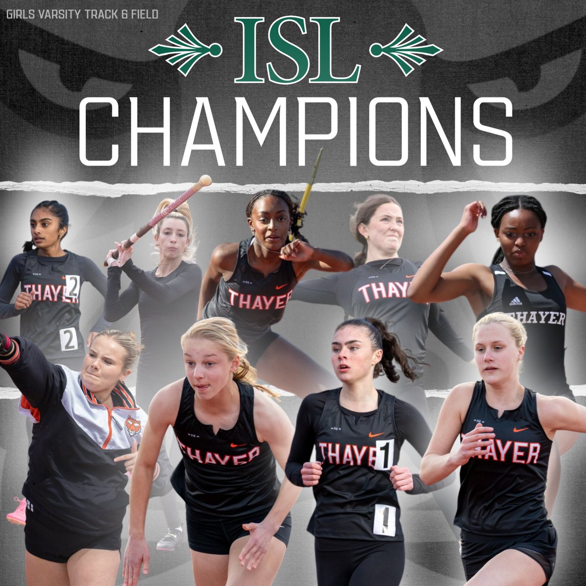 ⭐ ISL CHAMPIONS ⭐

Congratulations to the Girls Varsity Track &amp; Field team on winning the 2025 ISL Championship!