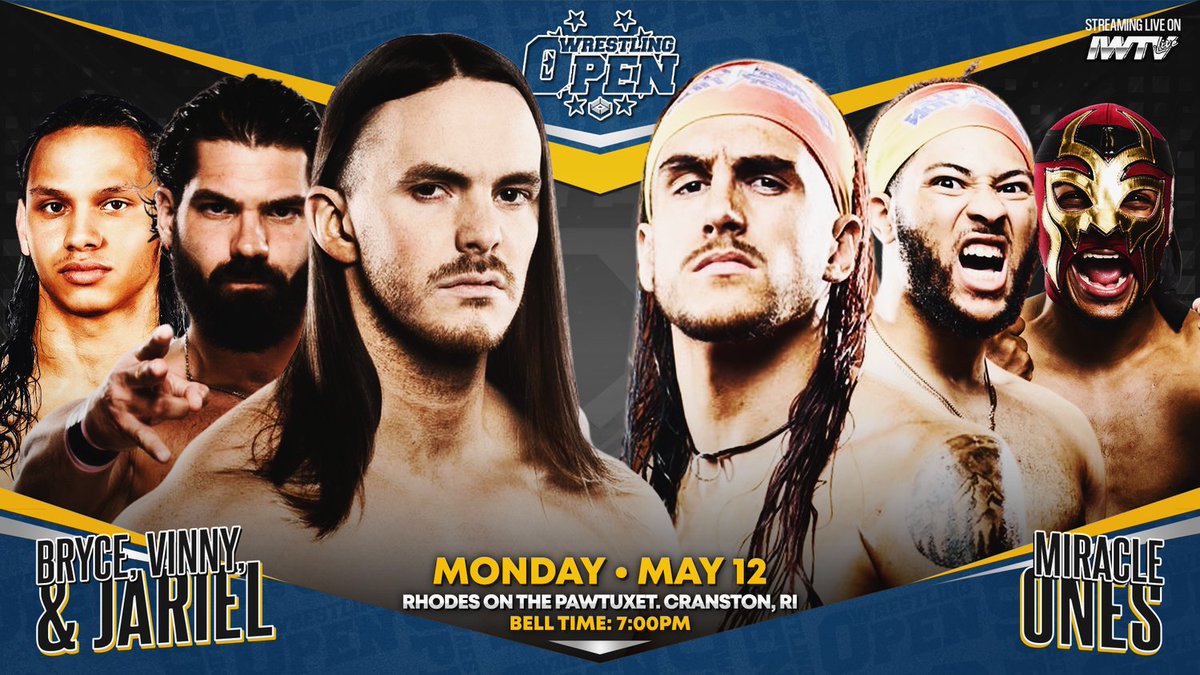 Beyond Wrestling (@beyondwrestling) on Twitter photo TONIGHT: The biggest card in <a href="/WrestlingOpenRI/">Wrestling Open RI</a> history!
Only a few front row seats remain: beyondwrestlingonline.com/rhodes
-<a href="/MarcusMathers1/">Marcus Mathers | ใใผใซในใปใใถใผใบ</a> ๐ Timothy Thatcher
-<a href="/bradbay1or/">Brad Baylor</a> <a href="/smokeshow_ricky/">Ricky Smokes</a> ๐ <a href="/_anthonyvecchio/">Anthony Vecchio</a> <a href="/itzaaron58/">Aaron Ortiz</a>
-<a href="/theparisvandale/">Paris Van Dale</a> ๐ <a href="/liviyahpw/">LIVIYAH</a>
Stream LIVE on <a href="/indiewrestling/">IWTV</a>! TONIGHT: The biggest card in <a href="/WrestlingOpenRI/">Wrestling Open RI</a> history!
Only a few front row seats remain: beyondwrestlingonline.com/rhodes
-<a href="/MarcusMathers1/">Marcus Mathers | ใใผใซในใปใใถใผใบ</a> ๐ Timothy Thatcher
-<a href="/bradbay1or/">Brad Baylor</a> <a href="/smokeshow_ricky/">Ricky Smokes</a> ๐ <a href="/_anthonyvecchio/">Anthony Vecchio</a> <a href="/itzaaron58/">Aaron Ortiz</a>
-<a href="/theparisvandale/">Paris Van Dale</a> ๐ <a href="/liviyahpw/">LIVIYAH</a>
Stream LIVE on <a href="/indiewrestling/">IWTV</a>!