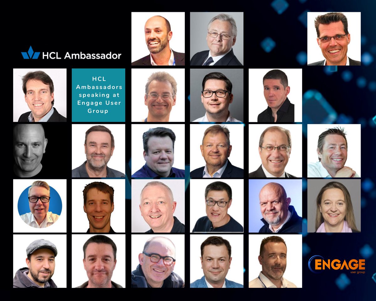 HCL Ambassadors Program (@hclambassadors) on Twitter photo The countdown is on! Next week, join our #HCLAmbassadors speaking at <a href="/engageug/">℮ engage.ug ⚙️ (@engageug@mas.to)</a> May 19-21 in The Hague. Learn all about <a href="/HCLDigital/">HCL Digital Solutions</a> from experts in the field. #engageug Secure your spot today! engage.ug The countdown is on! Next week, join our #HCLAmbassadors speaking at <a href="/engageug/">℮ engage.ug ⚙️ (@engageug@mas.to)</a> May 19-21 in The Hague. Learn all about <a href="/HCLDigital/">HCL Digital Solutions</a> from experts in the field. #engageug Secure your spot today! engage.ug
