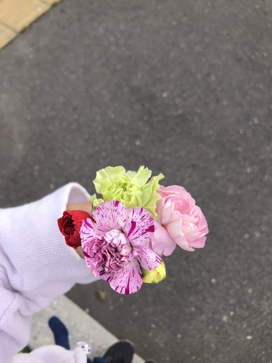 うーん、ちょっと減らすことはできたけど便秘気味…胃が気持ち悪い(´°̥̥̥̥̥̥̥̥ω°̥̥̥̥̥̥̥̥｀)
昨日母の日だったけど何もできなかった笑💧でも今日の仕事帰りにケーキ買って帰ったら喜んでもらえた♡(お花は貰い物🌸)