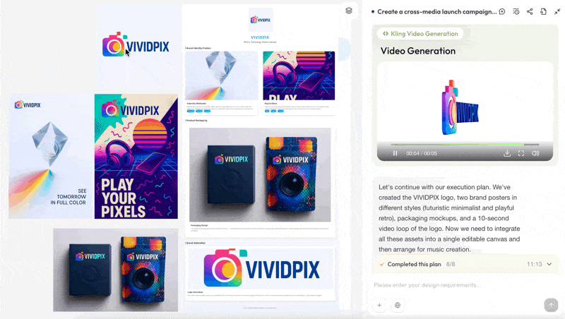 Lovart Interface