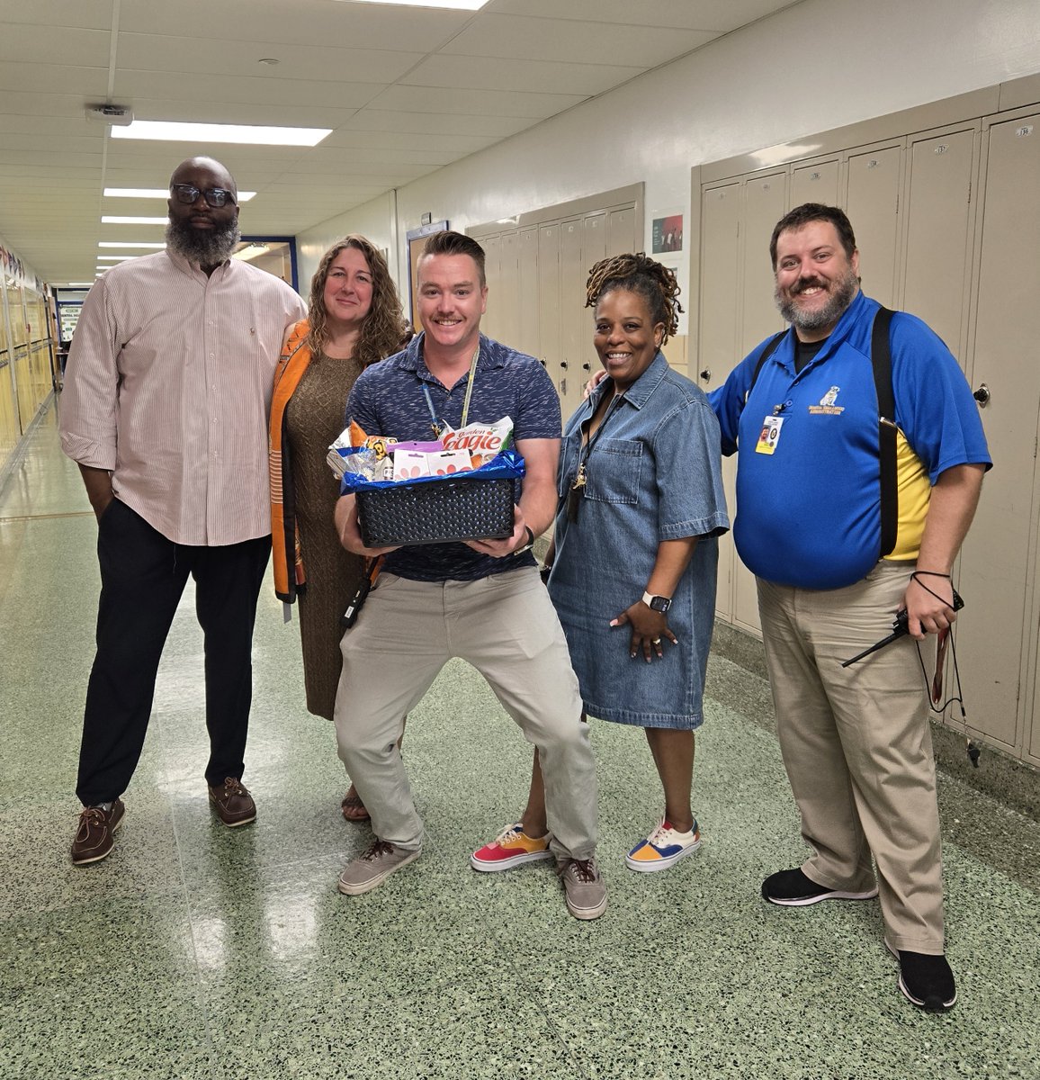 We are so lucky that Mr. Bankenstein is our General Smallwood Pupil Personnel Worker and we are proud to celebrate him for all he does for our school and community!  #Smallwoodstrong