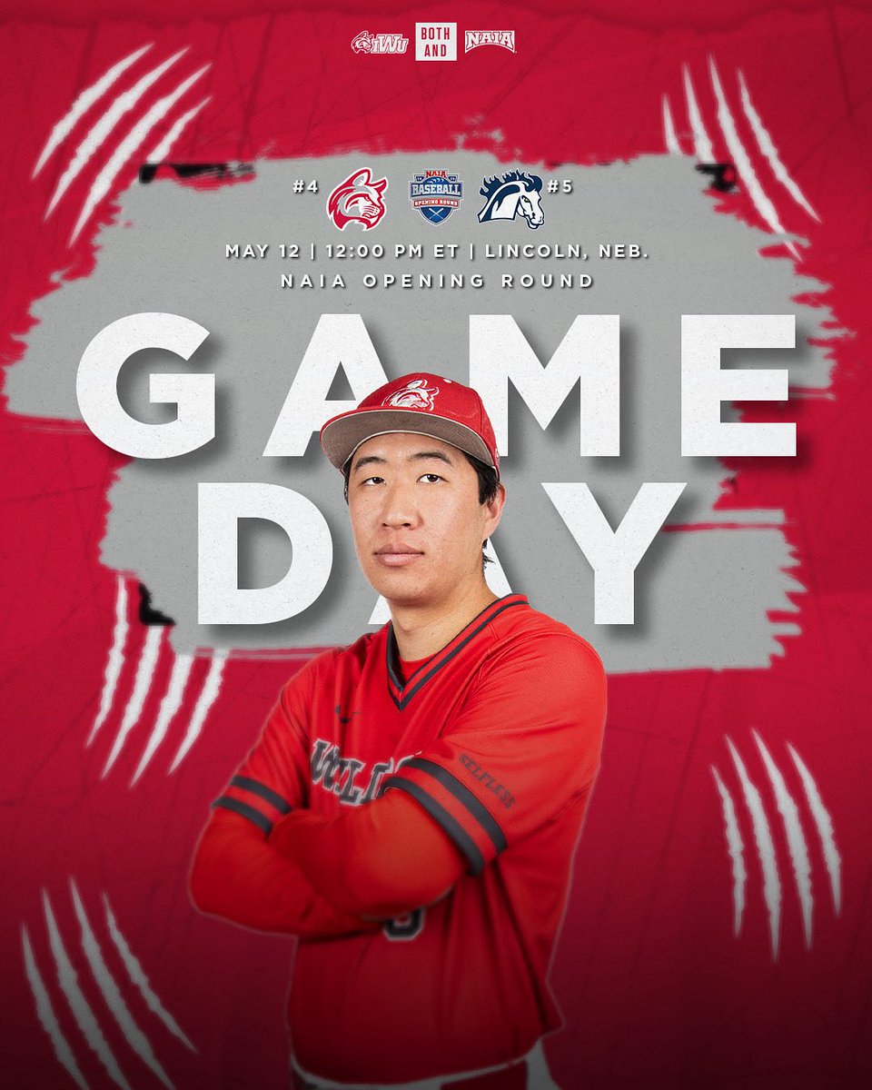 Indiana Wesleyan University Wildcats (@iwuwildcats) on Twitter photo ⚾️😼 NAIA GAME DAY😼⚾️
<a href="/indwesbaseball/">IWU Wildcat Baseball</a> battles Mount Mercy in the NAIA Opening Round! The winner advances to face 1-seed Webber International later today!😼
🆚 5-seed Mount Mercy
⏰ 12:00 PM ET
📍 Lincoln, Neb.
🔗 Video and live stats are available at IWUWildcats.com ⚾️😼 NAIA GAME DAY😼⚾️
<a href="/indwesbaseball/">IWU Wildcat Baseball</a> battles Mount Mercy in the NAIA Opening Round! The winner advances to face 1-seed Webber International later today!😼
🆚 5-seed Mount Mercy
⏰ 12:00 PM ET
📍 Lincoln, Neb.
🔗 Video and live stats are available at IWUWildcats.com