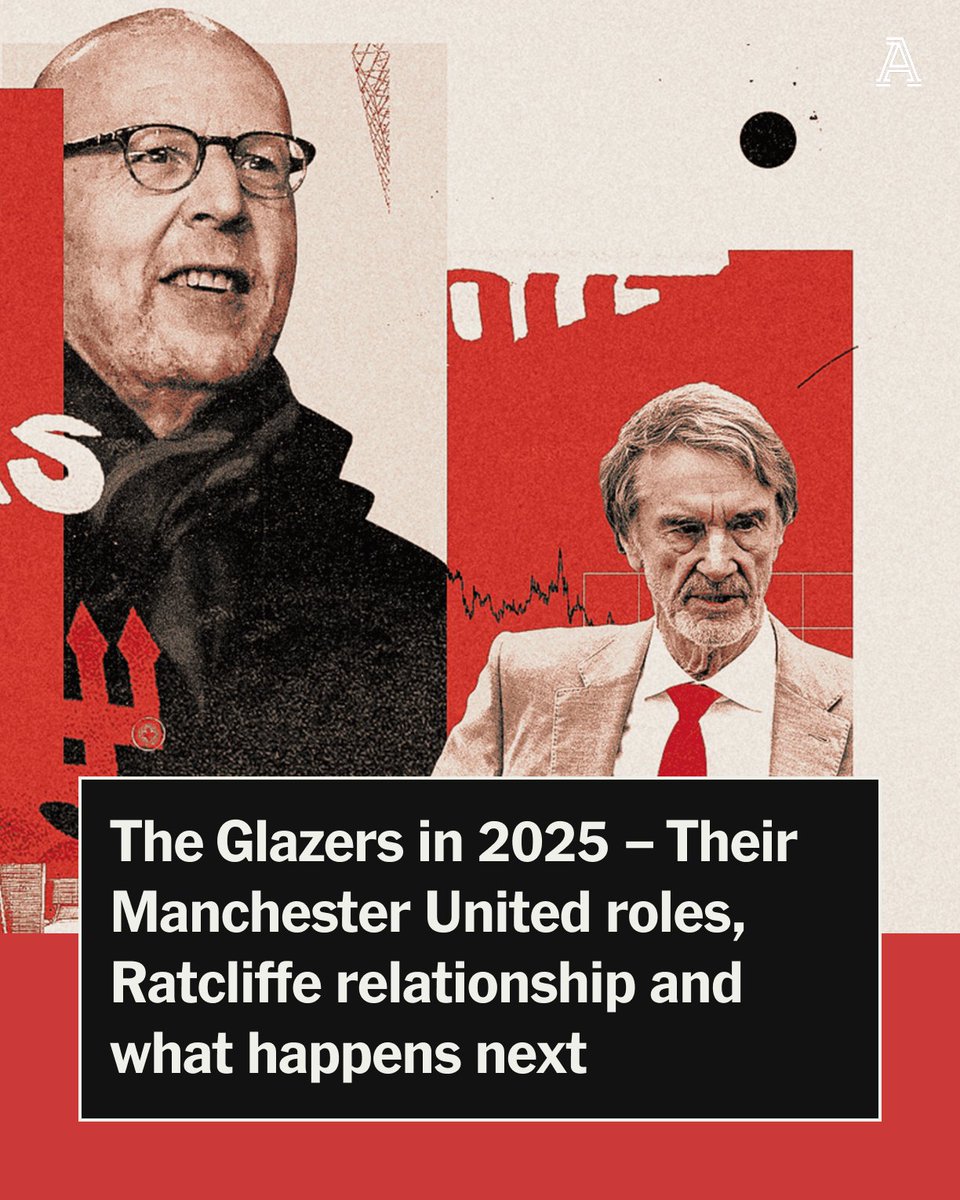 ▪️ Ratcliffe "running everything" but key Glazer figure on chairman's council
▪️ Commercial leads summoned to see Joel Glazer in March
▪️ Ratcliffe's 'going bust by Christmas' line did not go down well
▪️ Glazers can soon compel Ratcliffe to sell at price of their choosing