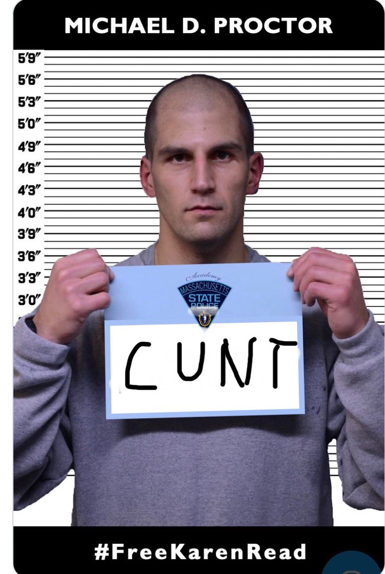 🌸 #KarenRead ReTrial 🌸

Hank Brennan wants to prevent the jury from knowing about lead investigator Michael Proctor’s egregiously improper and biased behavior against Karen Read during his corrupted “investigation” of her; behavior for which he was TERMINATED by the