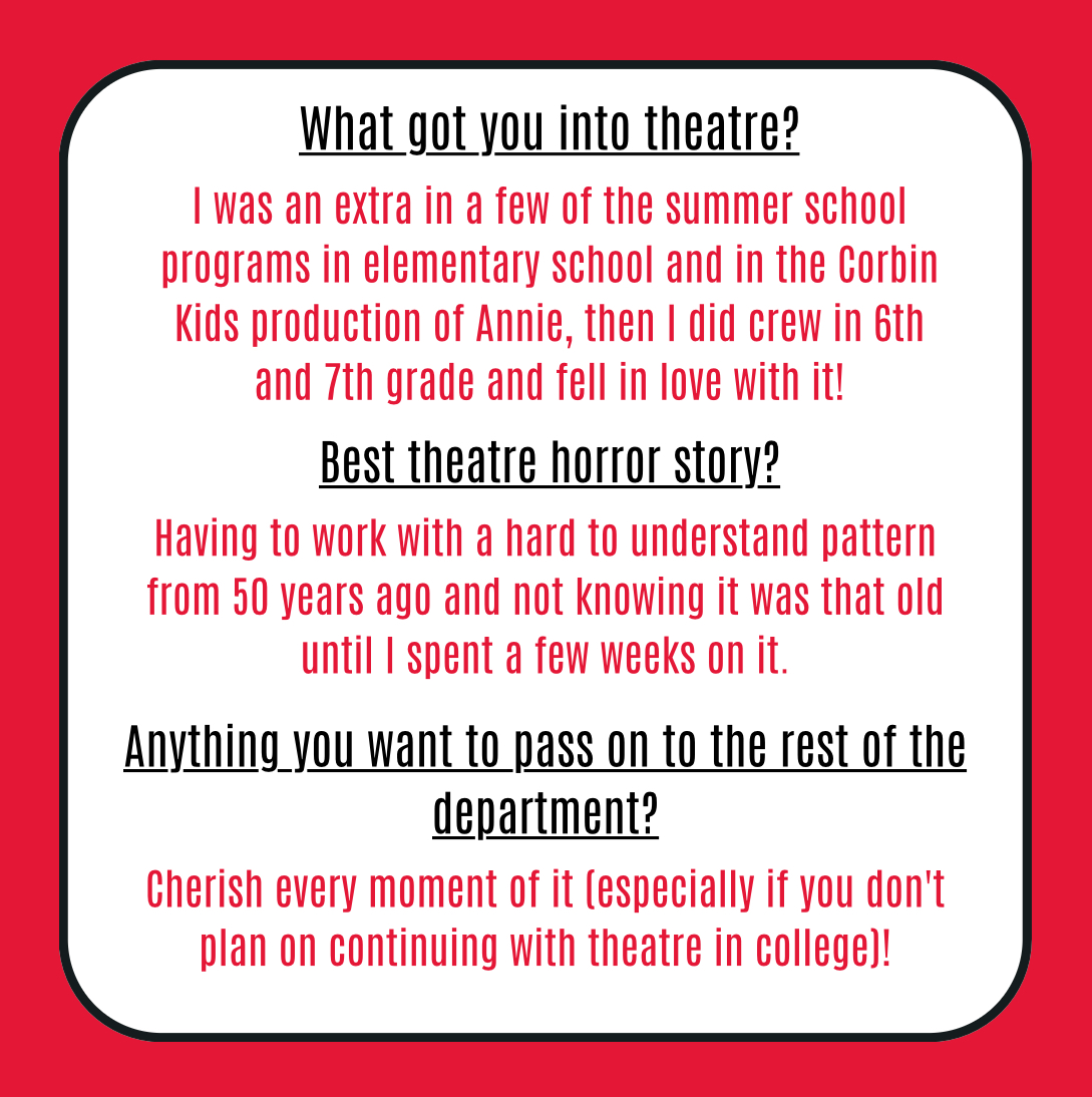 Senior Spotlight...Katherine Morris!