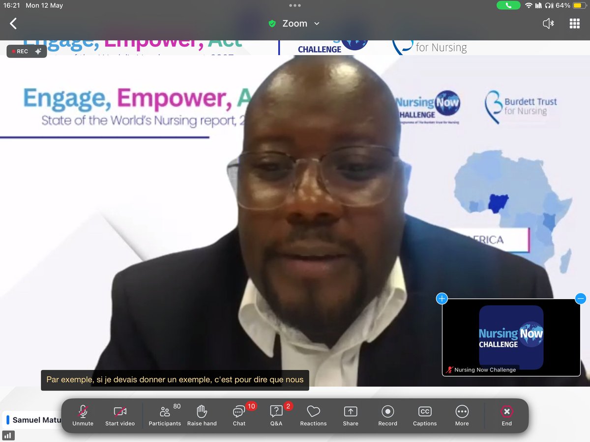 Dr. Samuel Matula challenged us to think about how migration can be leveraged to provide opportunities for growth and investment in the #nursing workforce in #Africa even as we look to the future. 

<a href="/NursingNow2020/">Nursing Now Challenge</a> <a href="/BurdettTrust/">Burdett Trust 💙</a> <a href="/JimC_HRH/">Jim Campbell</a> <a href="/DrCareyMcCarthy/">Carey McCarthy</a> <a href="/ProfessorAisha/">Professor Aisha Holloway FRCN FNMRCSI (Ad Eundem)</a>