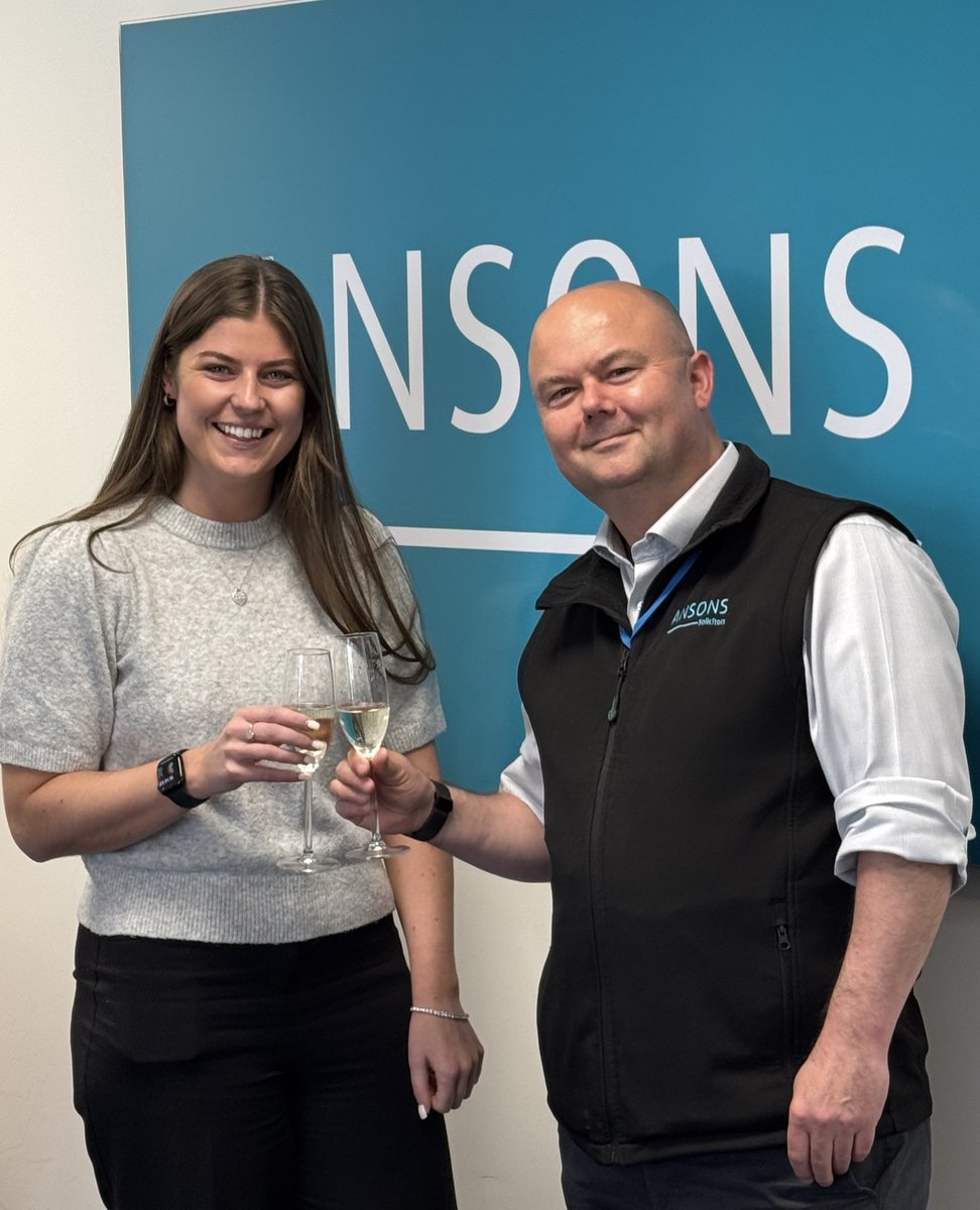 We are pleased to share a recent qualification in our team!

Emma Humpherson, photographed here with Director Neil Jones, has qualified as a Solicitor, entering into our Corporate and Commercial Team.

#Qualification #WestMidlandsBusiness #Solicitor #QualifiedSolicitor