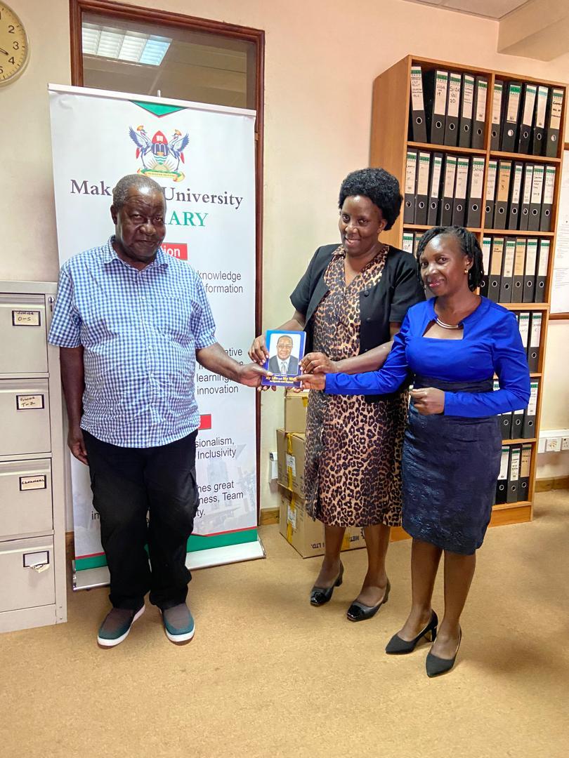 Today, we received Mr. Vincent Ssekkono’s autobiography as legal deposit. He was a career civil servant, a former Permanent Secretary and secretary to the Electoral Commission in 1980