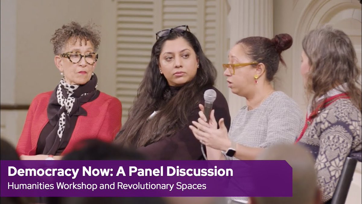 Democracy Now is now available for viewing! Tune in to this powerful conversation about the future of civic life and leadership with experts in law, journalism, education, and activism. Explore how we build a democracy that serves everyone.

Watch here: ow.ly/MFzu50VN7Qt