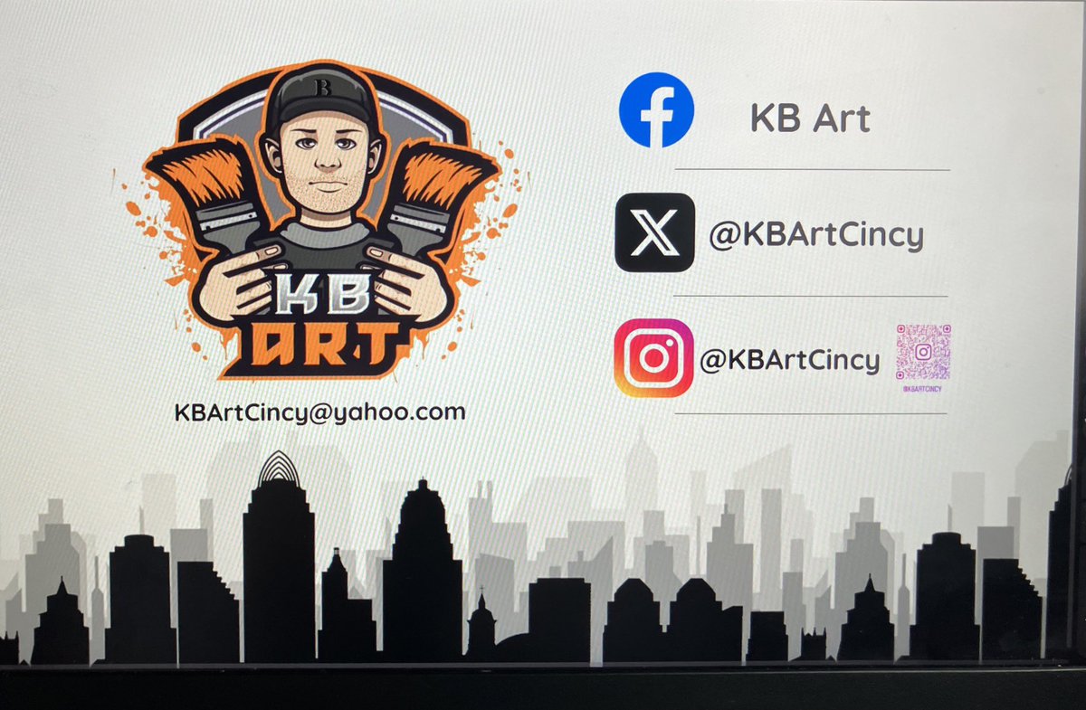 KBArtCincy's tweet image. Find me on the various platforms and give me a follow! #SupportArt