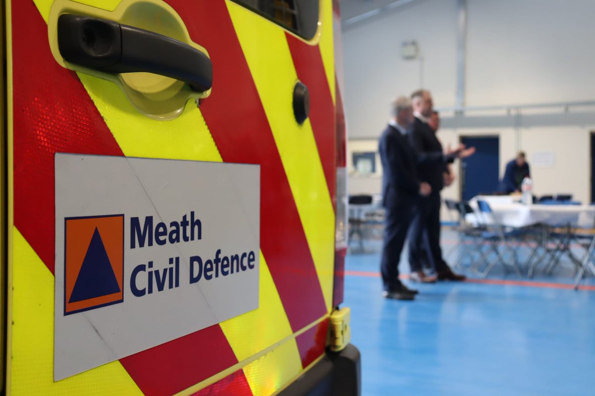 ThomasByrneTD's tweet photo. Civil Defence plays a key role in the resilience of our communities.

I was delighted to visit Meath Civil Defence HQ recently and meet with many of its members.

Thank you to the over 130 members who volunteer their time 👏🏻

@MeathCivil @IRLDeptDefence @meathcoco https://t.co/Fi4YnWhy97