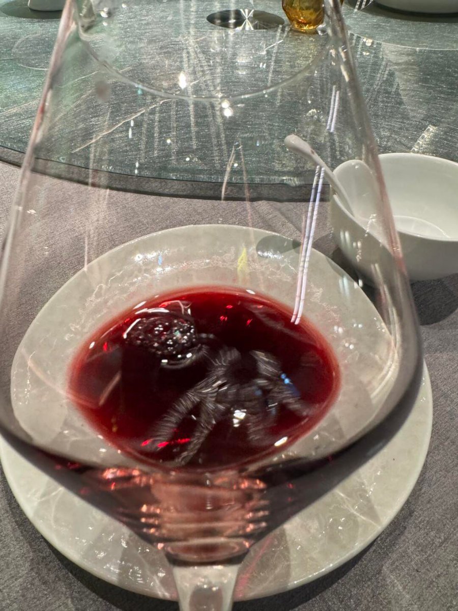 This is a bottle of 2015 Chateau Lynch-Bages🍷 red wine. It tastes amazing"!