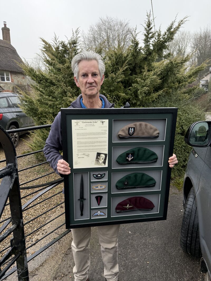 Paul Montgomery messages me about this amazing piece of memorabilia, raising funds for a great cause - please help spread the word:
This June, we are auctioning an extraordinary one-of-a-kind piece of military memorabilia on eBay—an item that will take pride of place in the lucky