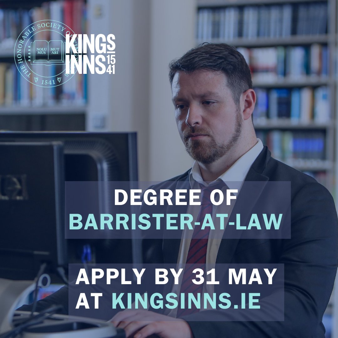 Students have the option to pursue the Barrister-at-Law degree either as a two-year part-time course or a one-year full-time course, based on their preference and schedule.

Read more &amp; apply by May 31 👉 lnkd.in/g8w4-aA2

#studylaw #barrister #barristeratlaw #legalcareer