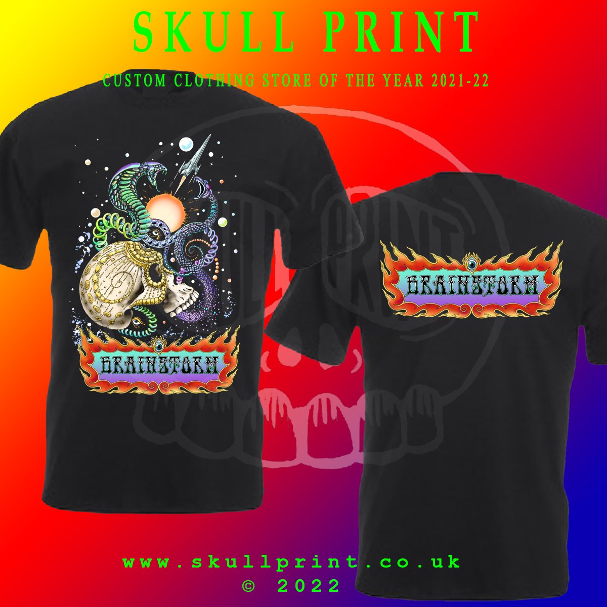 Brainstorm with back print T-Shirt by Trevor Kendrick ©

skullprint.co.uk/shop/ols/produ…