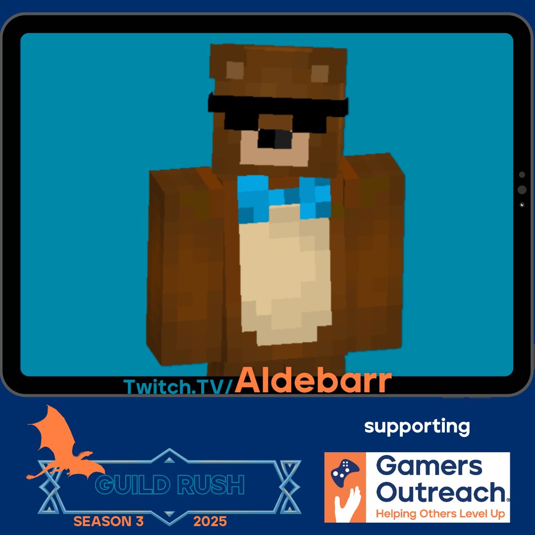 We're excited to welcome <a href="/AldebarrM/">AldebarrMC</a> to Guild Rush Season Three! Make sure to follow twitch.tv/aldebarr so you can watch what Aldy gets up to this season! Stay tuned for more player announcements today and throughout this week!