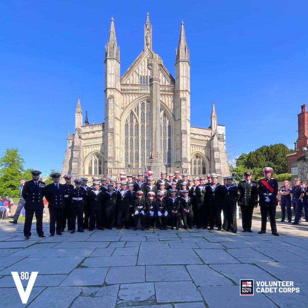 Volunteer Cadet Corps (@vcccadets) on Twitter photo Yesterday <a href="/SultanRNVCC/">HMS Sultan RNVCC</a> honoured 100 war graves at Ann’s Hill Cemetery at a service for #VEDay80.
Later, <a href="/VCCSouthRegion/">Lt Cdr (VCC) Regional Officer (South)</a> cadets took part in a special service at <a href="/WinCathedral/">Winchester Cathedral</a>, marking 80 years of peace.
Well done to all cadets & volunteers!
#LestWeForget #RoyalNavyCadetForces Yesterday <a href="/SultanRNVCC/">HMS Sultan RNVCC</a> honoured 100 war graves at Ann’s Hill Cemetery at a service for #VEDay80.
Later, <a href="/VCCSouthRegion/">Lt Cdr (VCC) Regional Officer (South)</a> cadets took part in a special service at <a href="/WinCathedral/">Winchester Cathedral</a>, marking 80 years of peace.
Well done to all cadets & volunteers!
#LestWeForget #RoyalNavyCadetForces