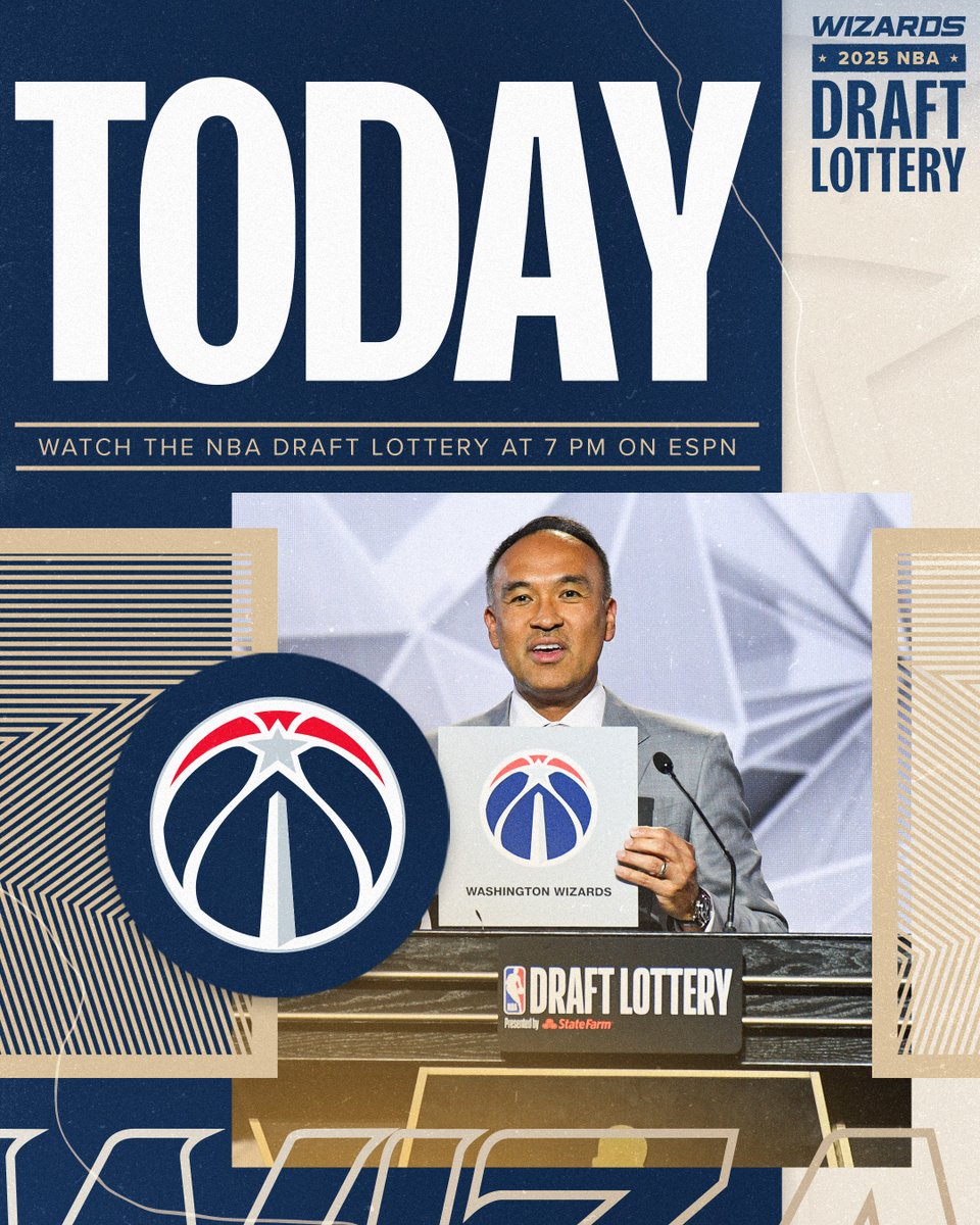Good morning, It's #NBADraftLottery Day! 🤩

How we feelin', fam? 🗣️