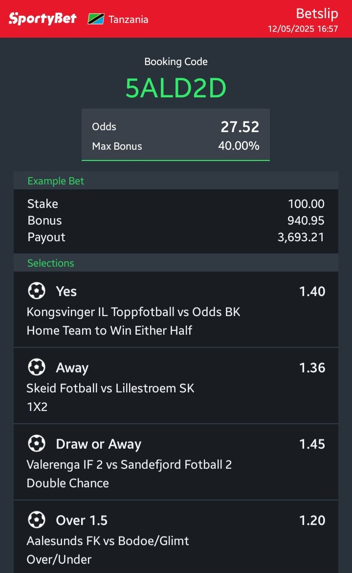 Hamtaki kwenda shambani, mnataka nini sasa!
Tumpune Kanji 🫵🫵
ODDS ni bure ⚽
REPOST