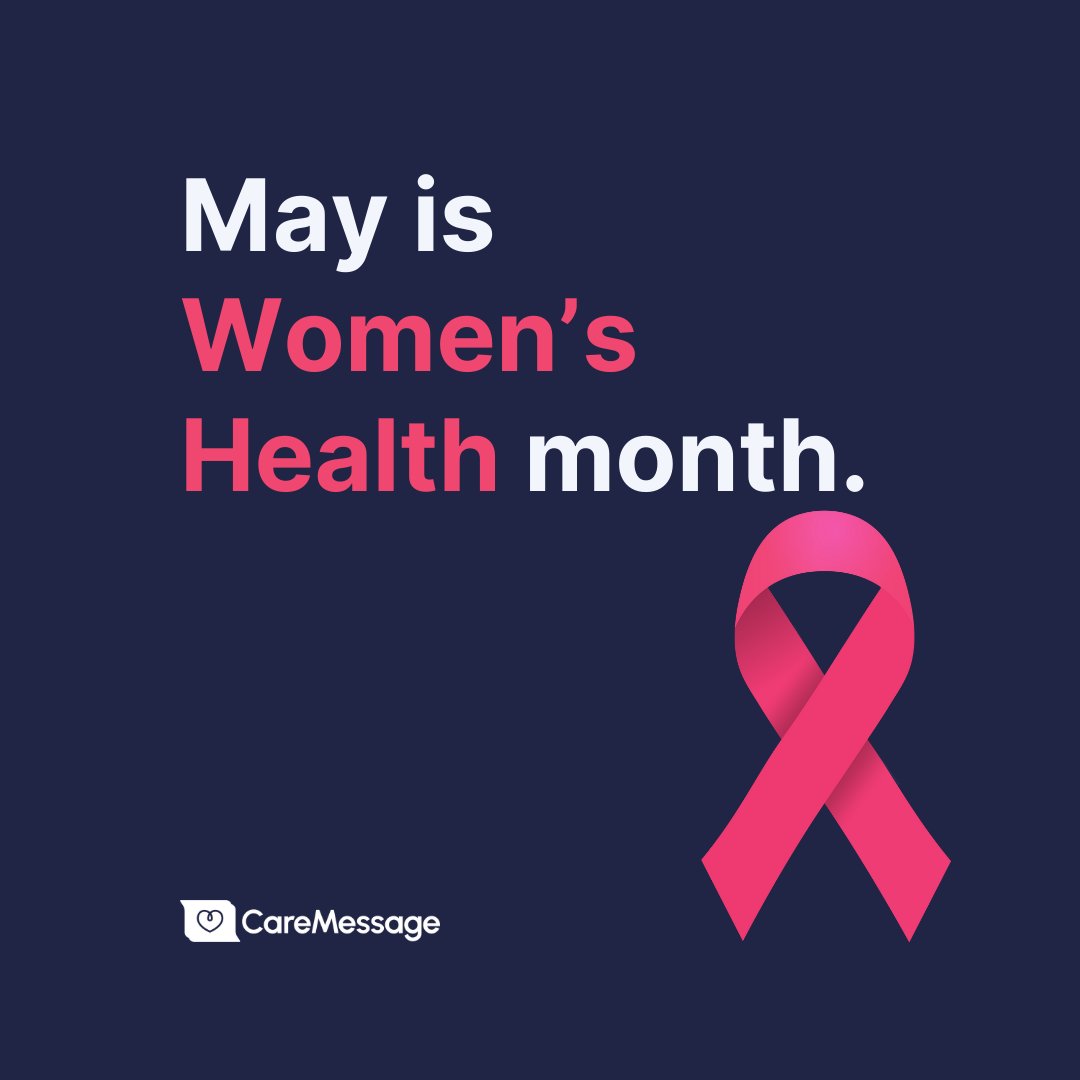 Let’s prioritize women’s health this month and beyond! 🩺 Schedule screenings, discuss your health goals, and take time for self-care. Healthy women = healthy families. 💕 #WomensHealthMonth