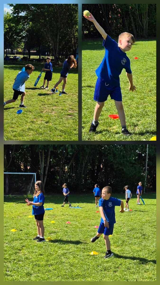 In PE, Amethyst has been learning the skills required to play cricket.  <a href="/WinchelseaMrG/">Mr Green</a> <a href="/WinchelseaSch/">WinchelseaPrimarySchoolOfficial</a>