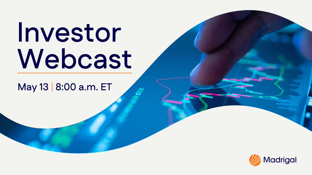 Tomorrow, we will be hosting a conference call at 8 a.m. ET discussing our 2-year compensated MASH cirrhosis (F4c) data presented at EASL 2025. Webcast details here: bit.ly/457K0UG $MDGL