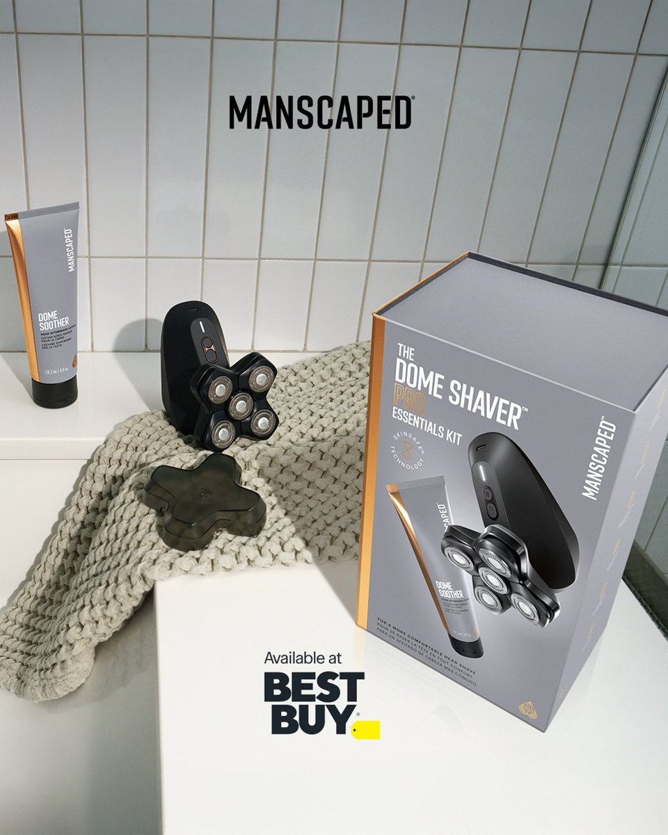 Fill yer boots, all new essentials just hit @bestbuycanada ! 🍁🇨🇦

Head to your local store or shop online for The Chairman™ Pro Essentials Kit and The Dome Shaver™ Pro Essentials Kit. 🛒