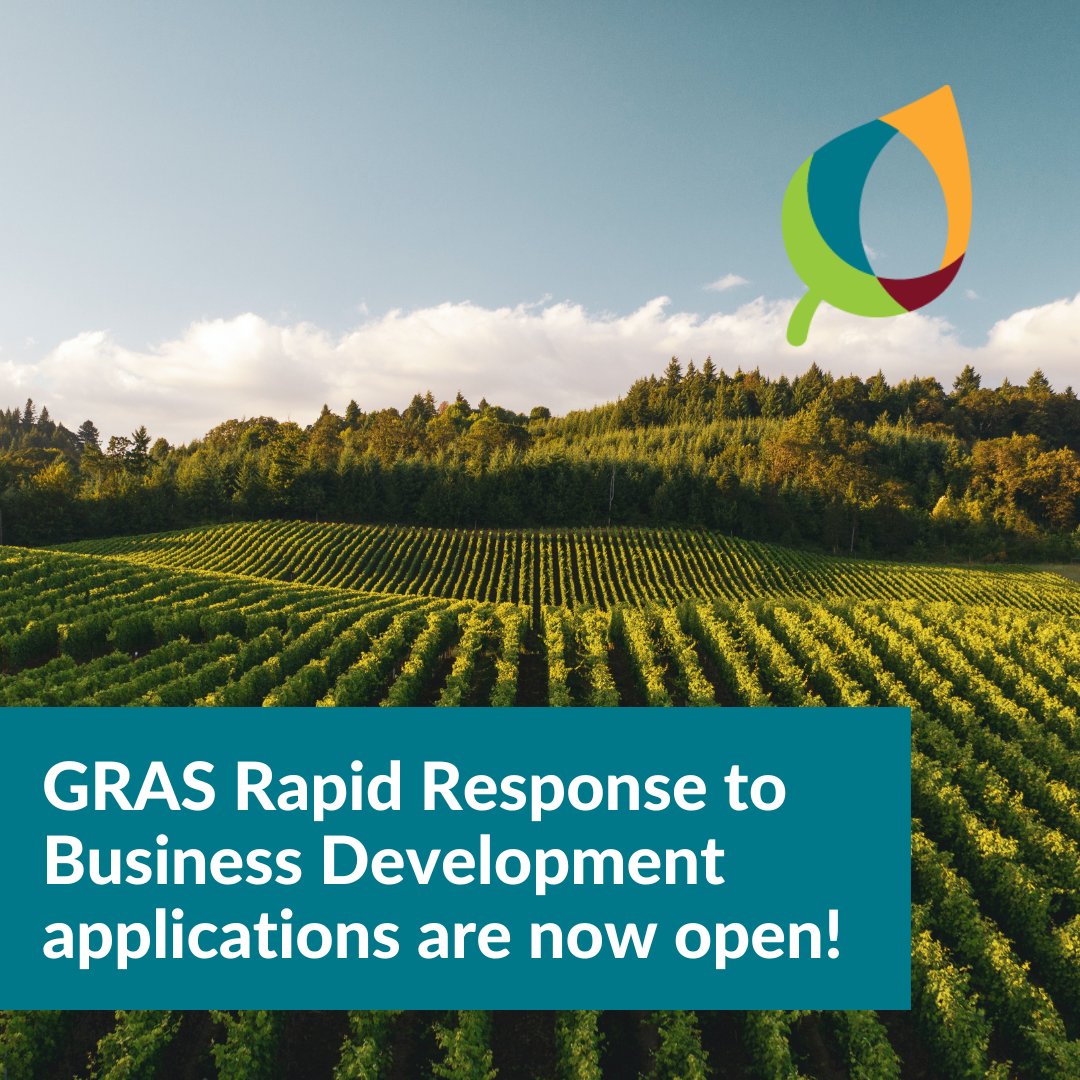 NOW OPEN! Rapid Response for Business Development
Up to $10,000 to support Ontario-based, agriculture, agri-food and agri-products businesses.

Learn more here: grandriveragsociety.com/philanthropy/

#tech #technology #innovation