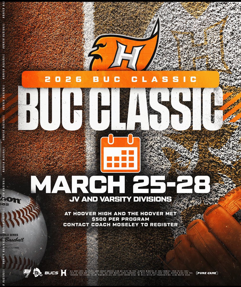 Come be a part of one of the premier tournaments of the Spring. Varsity division is scouted by Perfect Game. Multiple State Champions have taken part in this tournament in recent years.