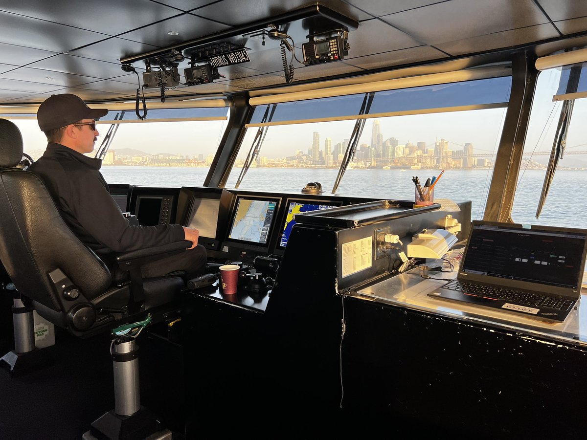 Joey Horta (@joeyhorta) on Twitter photo All aboard! We’re riding shotgun with CAPTAIN MORGAN on the SF Bay Ferry. How the crew gets ready for the morning commute— LIVE on board. <a href="/kron4news/">KRON4 News</a> All aboard! We’re riding shotgun with CAPTAIN MORGAN on the SF Bay Ferry. How the crew gets ready for the morning commute— LIVE on board. <a href="/kron4news/">KRON4 News</a>