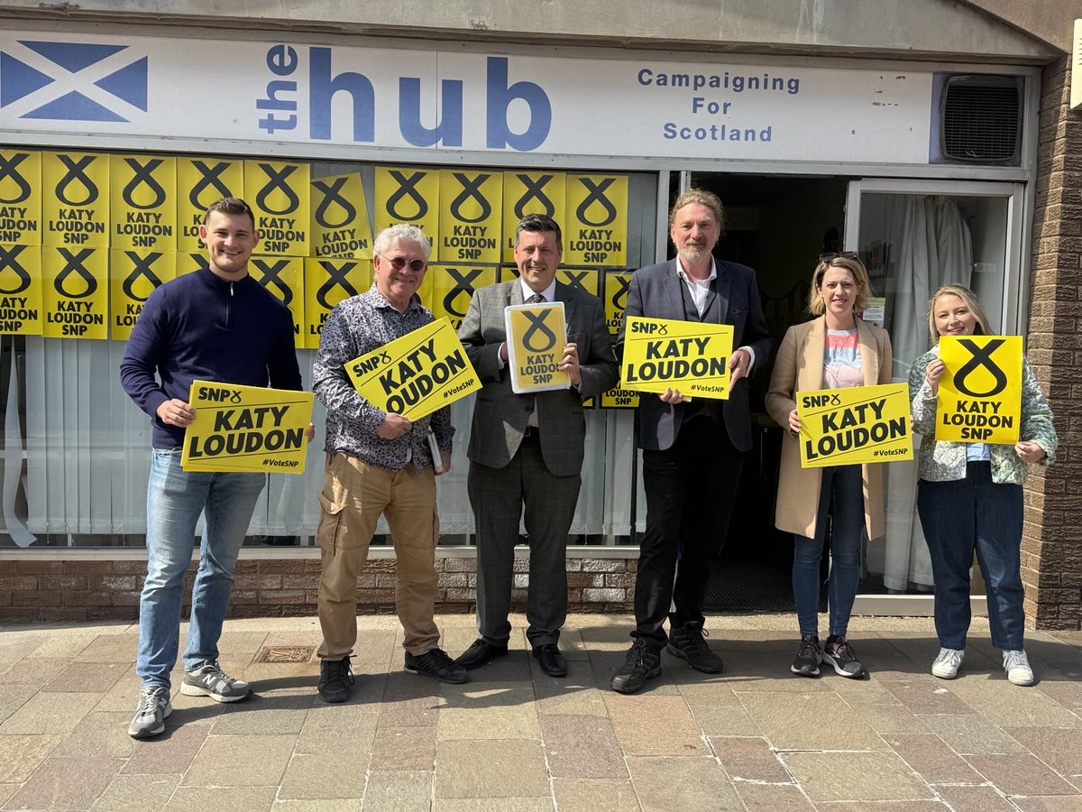 Chris Law MP (@chrislawsnp) on Twitter photo Great to be out campaigning for <a href="/KatyLoudonSNP/">Cllr Katy Loudon</a> in Hamilton this morning with <a href="/jamiehepburn/">Jamie Hepburn MSP</a>,<a href="/JennyGilruth/">Jenny Gilruth</a>, Kenneth Gibson MSP and many other SNP activists.
#VoteSNP #ActiveSNP Great to be out campaigning for <a href="/KatyLoudonSNP/">Cllr Katy Loudon</a> in Hamilton this morning with <a href="/jamiehepburn/">Jamie Hepburn MSP</a>,<a href="/JennyGilruth/">Jenny Gilruth</a>, Kenneth Gibson MSP and many other SNP activists.
#VoteSNP #ActiveSNP