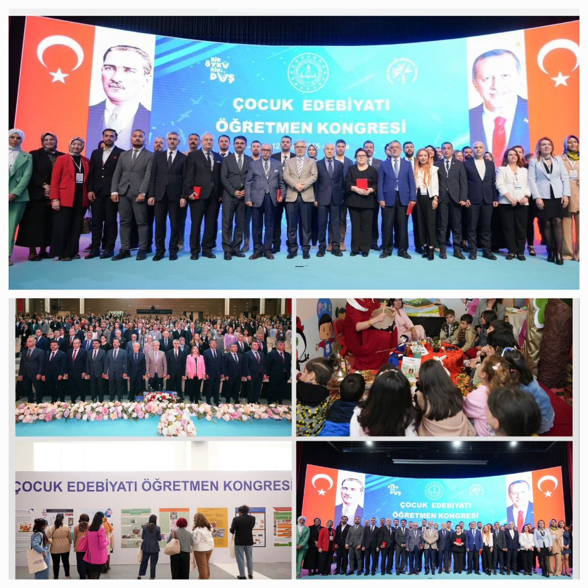 Yaşar Akar İlkokulu/Uşak (@yasarakar64) on Twitter photo “Çocuk Edebiyatı Öğretmen Kongresi”
“Bir Öykü, Bin Düş” temasıyla çocuk edeb. alanında eser veren öğrt. bir araya getiren çocuk edebiyatının eğitimdeki rolünü güçlendirme amacı taşıyan kongreye katılım sağlayan öğretmenimiz Dönay BİÇER’İ tebrik ederiz <a href="/tcmeb/">Millî Eğitim Bakanlığı</a> <a href="/mebtegm/">Temel Eğitim Genel Müdürlüğü</a> <a href="/usakilmem/">Uşak İl Millî Eğitim Müdürlüğü</a> “Çocuk Edebiyatı Öğretmen Kongresi”
“Bir Öykü, Bin Düş” temasıyla çocuk edeb. alanında eser veren öğrt. bir araya getiren çocuk edebiyatının eğitimdeki rolünü güçlendirme amacı taşıyan kongreye katılım sağlayan öğretmenimiz Dönay BİÇER’İ tebrik ederiz <a href="/tcmeb/">Millî Eğitim Bakanlığı</a> <a href="/mebtegm/">Temel Eğitim Genel Müdürlüğü</a> <a href="/usakilmem/">Uşak İl Millî Eğitim Müdürlüğü</a>