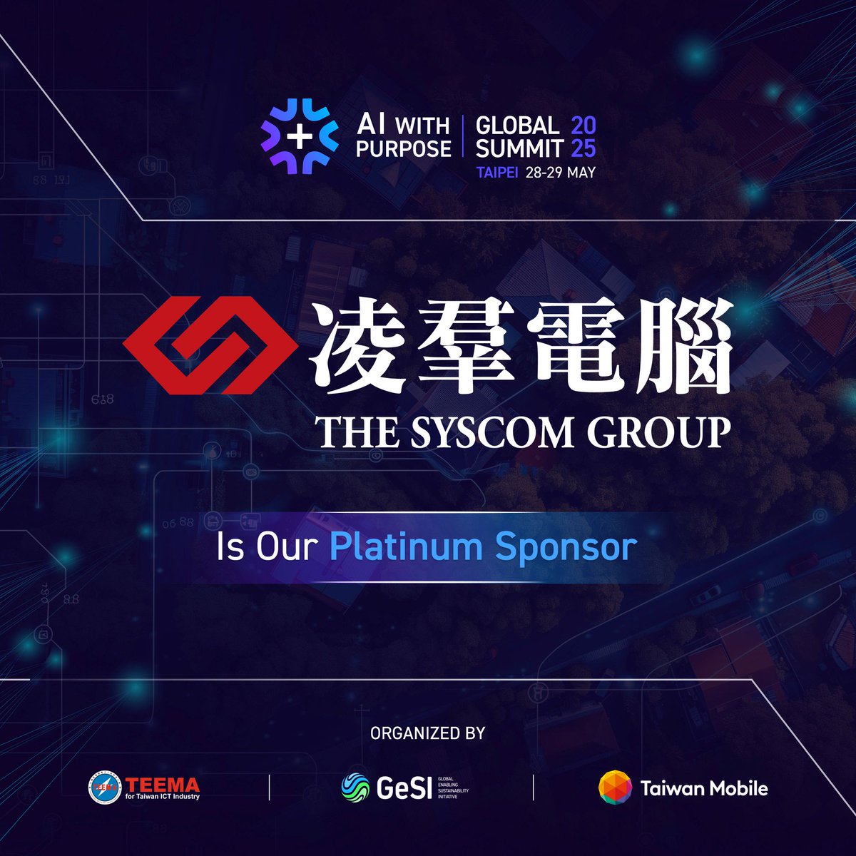 Get ready to meet our Platinum Sponsors for the AI with Purpose Global Summit – coming up May 28–29 in Taipei, Taiwan! 🚀
👉 Learn more &amp; register for the AI with Purpose Global Summit: lnkd.in/gZkgPRR9