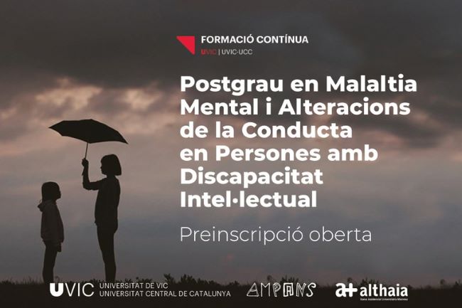 AMPANS (@ampans) on Twitter photo 🎓📅 Vols fer un pas endavant com a professional?
Demà t’ho expliquem tot sobre el #Postgrau en salut mental i discapacitat intel·lectual de la <a href="/uvic_ucc/">UVic-UCC</a>. Al #VirtualOpenDay!
🔗 Inscripcions a la sessió informativa: cloud.info-uvic.cat/virtual-open-d…
️
ℹ️ Més: escolapostgrau.uvic.cat/postgrau/malal… 🎓📅 Vols fer un pas endavant com a professional?
Demà t’ho expliquem tot sobre el #Postgrau en salut mental i discapacitat intel·lectual de la <a href="/uvic_ucc/">UVic-UCC</a>. Al #VirtualOpenDay!
🔗 Inscripcions a la sessió informativa: cloud.info-uvic.cat/virtual-open-d…
️
ℹ️ Més: escolapostgrau.uvic.cat/postgrau/malal…