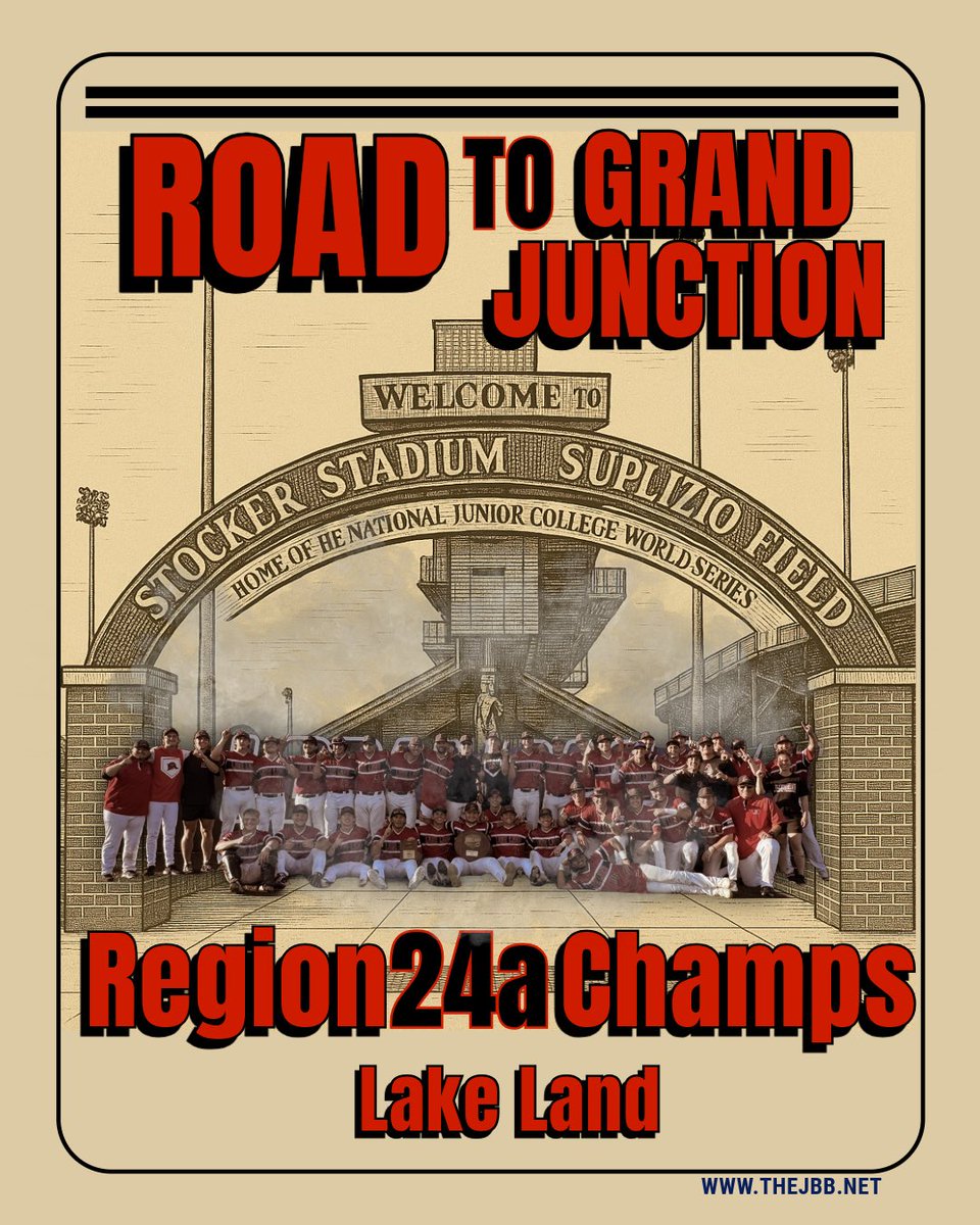 Noah Sharp (@the_noah_sharp) on Twitter photo And <a href="/LLC_Baseball/">Lake Land Baseball</a> Claims the Region 24a Title with a 6-5 win over John A. Logan. Punching their ticket to the Midwest District Tournament. And <a href="/LLC_Baseball/">Lake Land Baseball</a> Claims the Region 24a Title with a 6-5 win over John A. Logan. Punching their ticket to the Midwest District Tournament.
