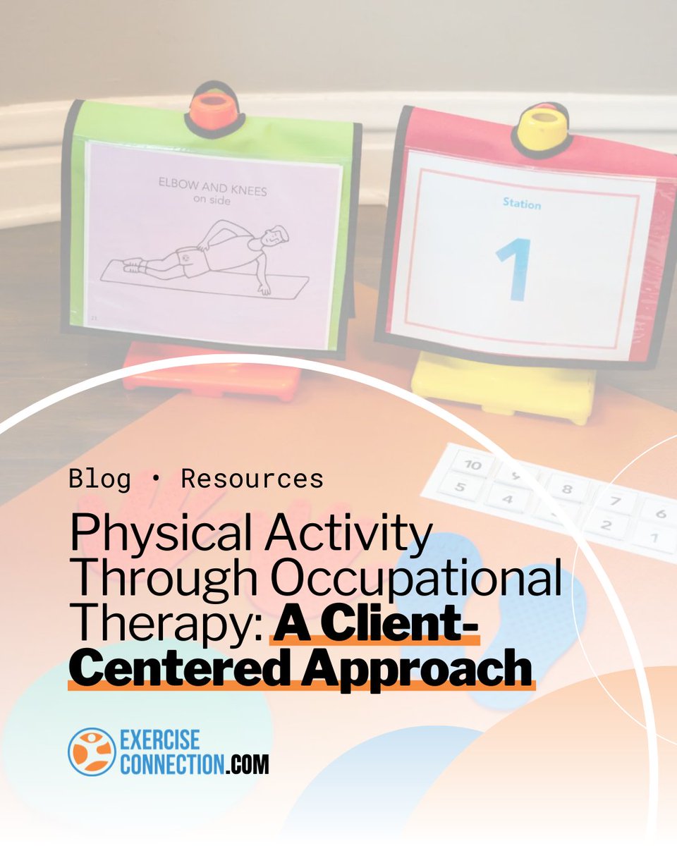 Exercise Connection (@exerciseconnect) on Twitter photo Occupational therapists help people move and live better! 🧠💪 Explore how a client-centered approach fosters sustainable and empowering #PhysicalActivity.
Read the blog now: loom.ly/AJszTeA
#Autism #AutismAwareness #AutismAcceptance #AutismSupport #AutismCommunity #ASD Occupational therapists help people move and live better! 🧠💪 Explore how a client-centered approach fosters sustainable and empowering #PhysicalActivity.
Read the blog now: loom.ly/AJszTeA
#Autism #AutismAwareness #AutismAcceptance #AutismSupport #AutismCommunity #ASD