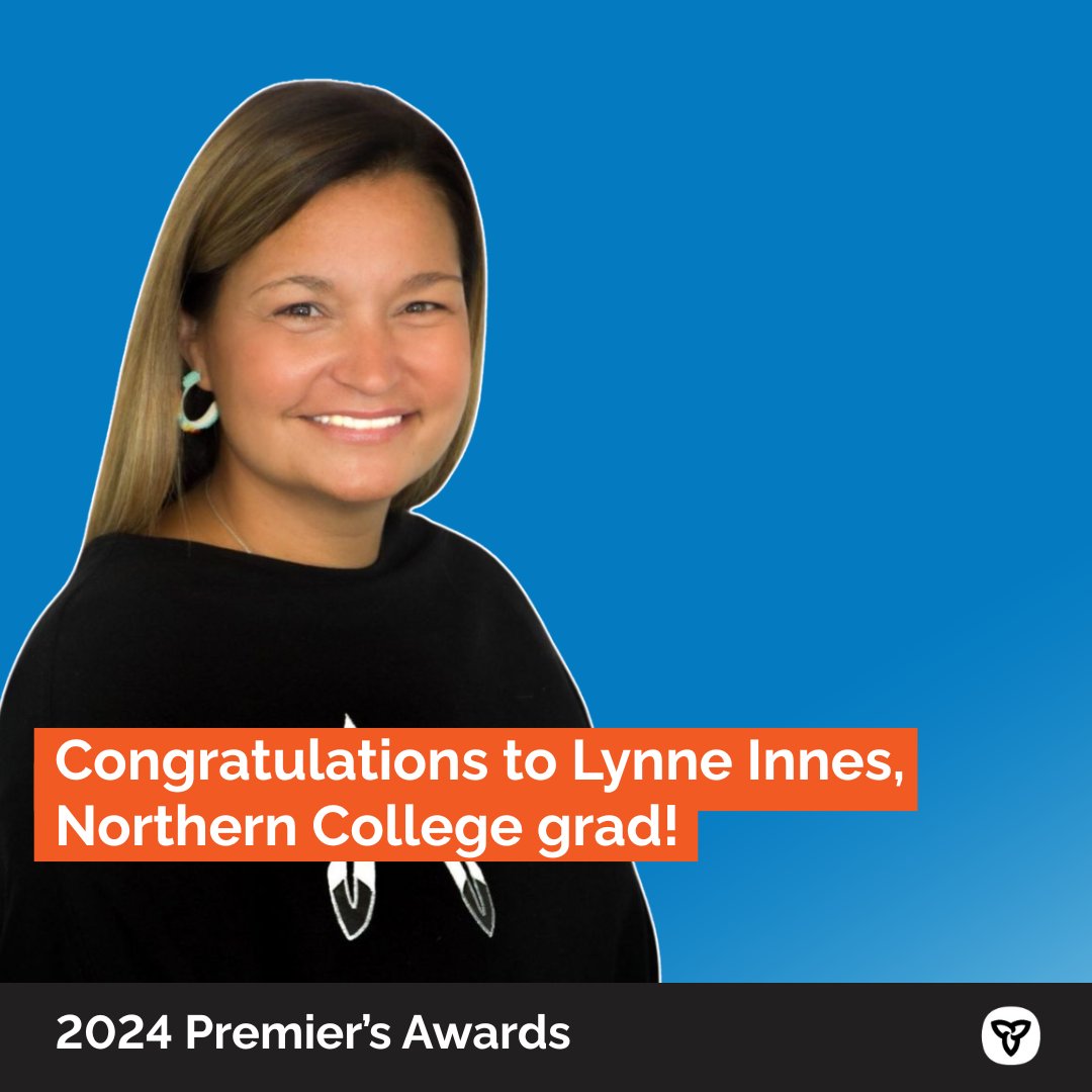 #NationalNursingWeek starts today 🩺

That’s why we’re celebrating Lynne Innes, a Northern College nursing graduate who received the 2024 Premier’s Award in the Health Sciences category!

To learn more, visit: bit.ly/42dm29n

#2024PA