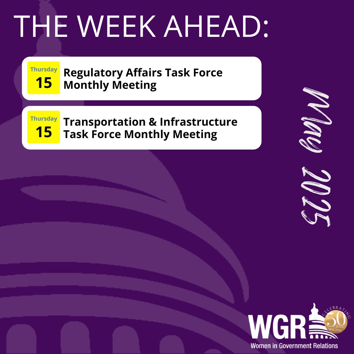 WGR Events for this week! Check out the full WGR event calendar for more info and to register: wgr.org/events/event_l…

#wgr