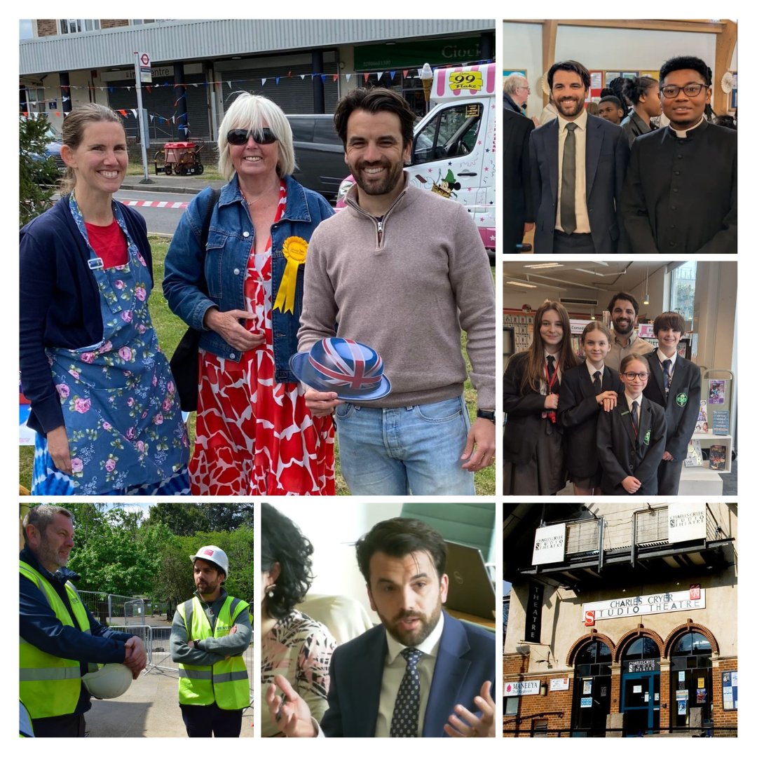My latest round up:

🔸 Marked VE Day with residents at events across the constituency, from Clockhouse to St Helier.

🔸 Met with the school council and student librarians at Oaks Park High School. It was great to see so many students engaged with local issues.

🔸 Visited The