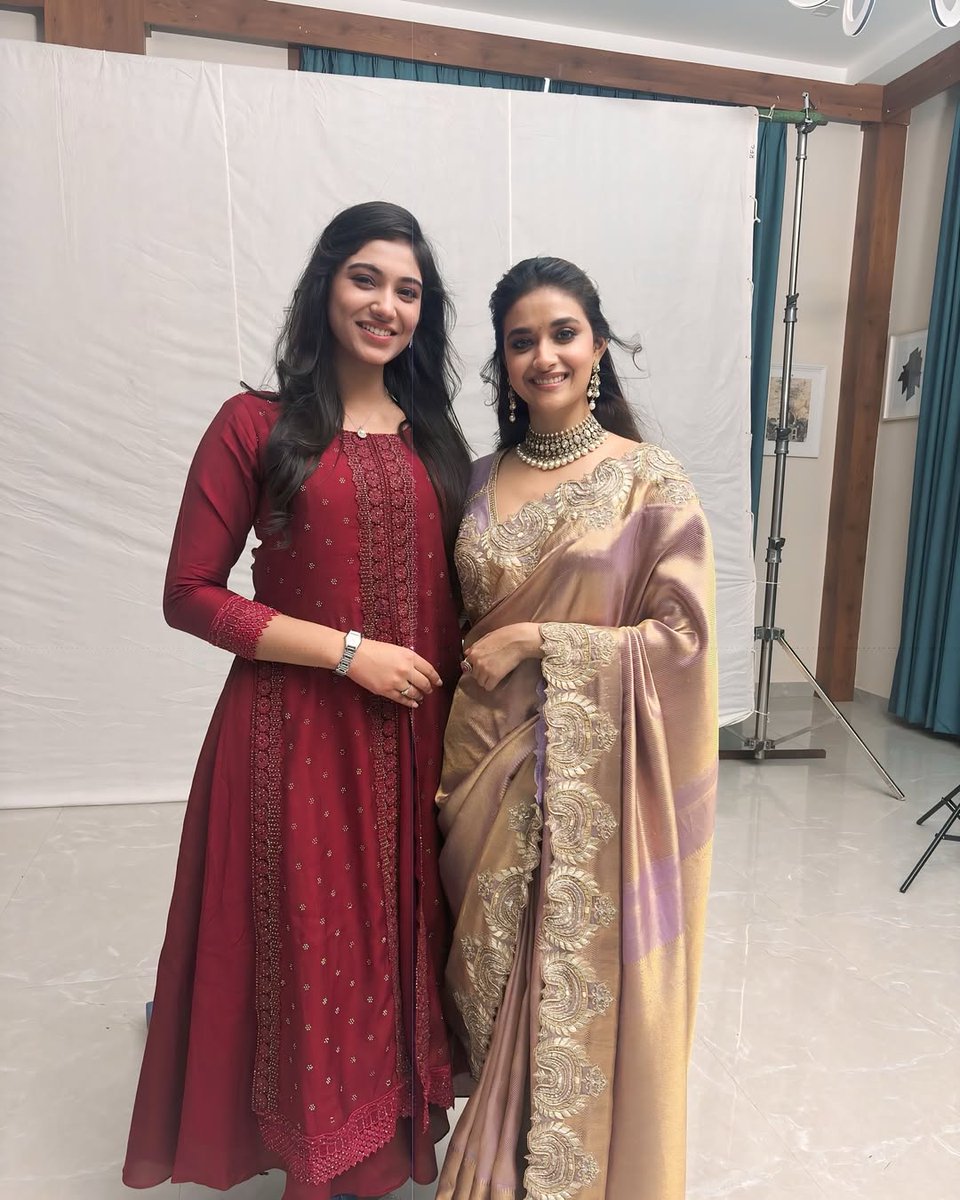 Queen's Latest! 💖

<a href="/KeerthyOfficial/">Keerthy Suresh</a> #KeerthySuresh