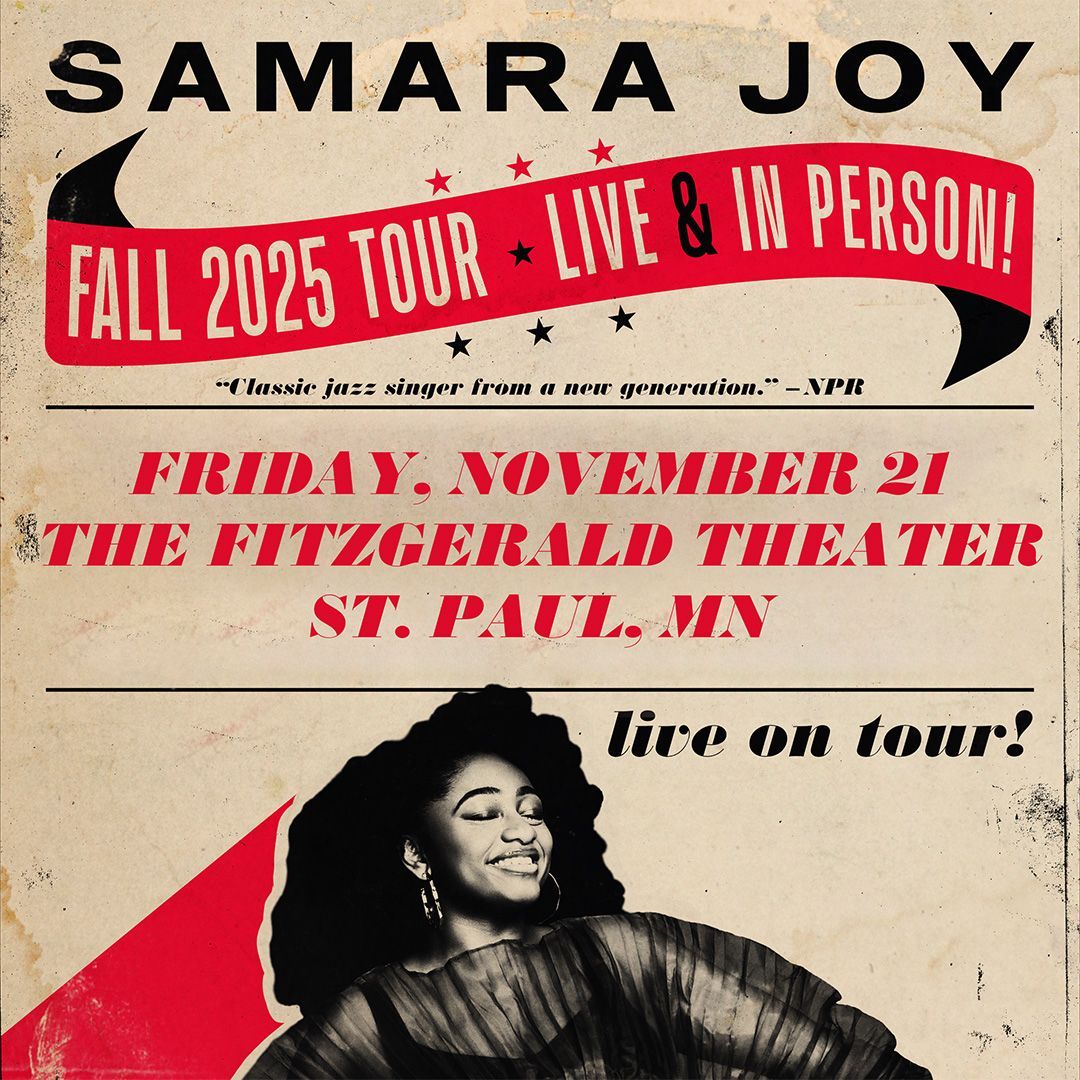 The Fitzgerald Theater (@thefitztheater) on Twitter photo Just Announced: <a href="/SamaraJoy99/">Samara Joy</a> at The Fitzgerald Theater on Friday, November 21.
Tickets on sale Friday → firstavenue.me/3GPDHLK Just Announced: <a href="/SamaraJoy99/">Samara Joy</a> at The Fitzgerald Theater on Friday, November 21.
Tickets on sale Friday → firstavenue.me/3GPDHLK